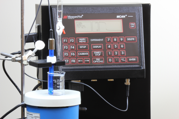 pH titration with Drop Counter